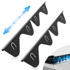 Stainless Steel Stove Gap Covers 2 Pack Filler Range Trim Kit Guards Side Easy