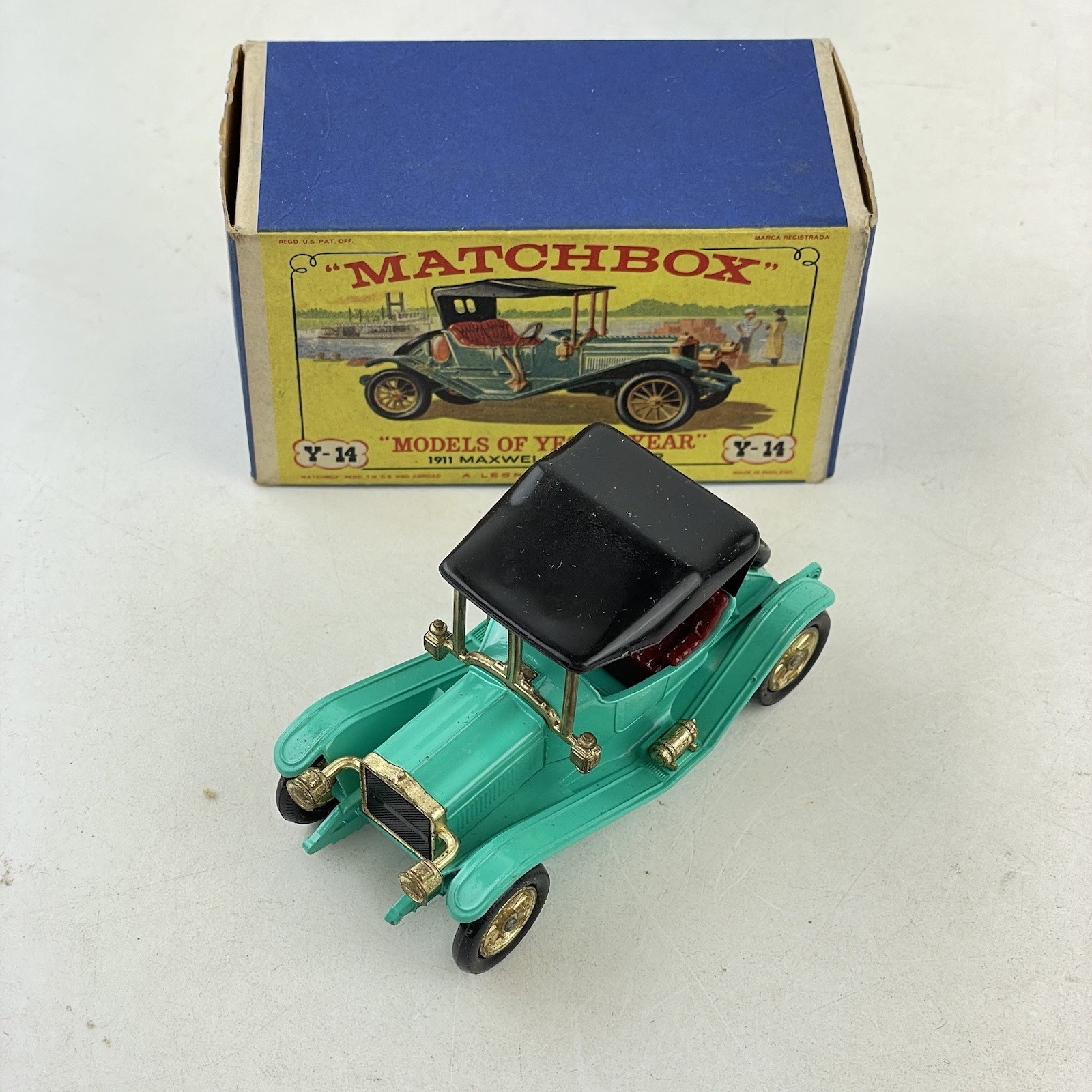 Matchbox Yesteryear Y14, 1911 Maxwell Roadster - Free Price Guide
