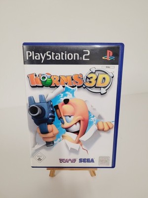 Worms 3D Sony PlayStation 2 Anleitung OVP CIB PS2 Spiel