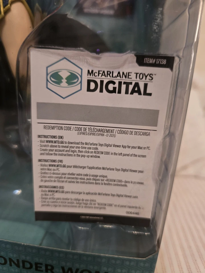 Estatua DC Direct Wonder Woman de Jim Lee 10 en nueva McFarlane Digital Foto 3 de 4