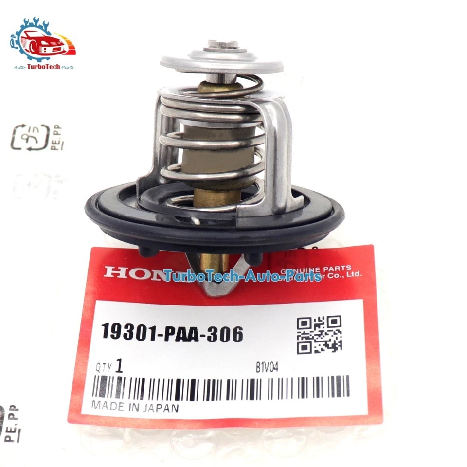 Termostato de motor OEM con junta para Honda Civic CR-V 1990-2003 (78 °C) Foto 3 de 4