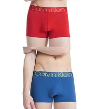 Calvin Klein Men 365 Contrasting Trunk Evolution Comfort Cotton Underwear NB1565
