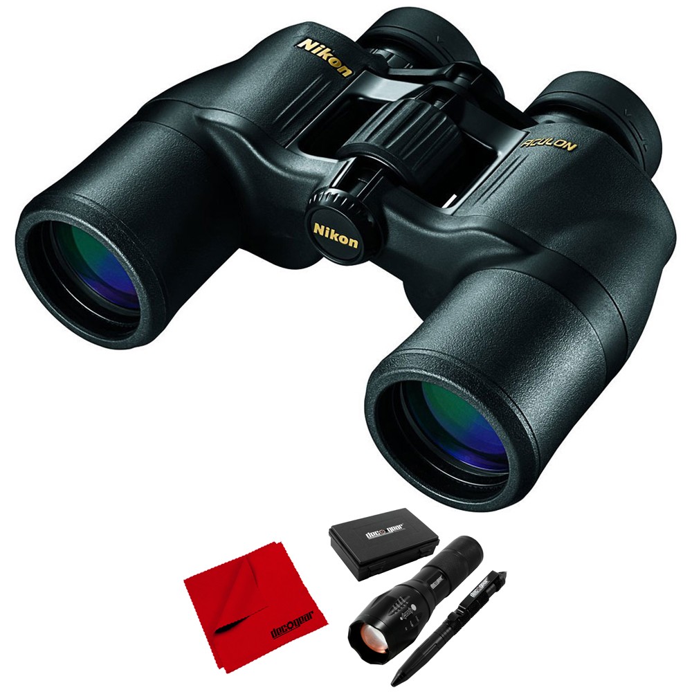 Бинокль Nikon 8245 ACULON 8x42 (A211) с тактическим набором Deco