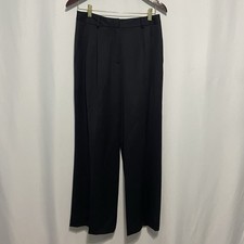 Brooks Brothers Womens 100 Wool Trousers Sz 10 Navy Blue Navy Pants