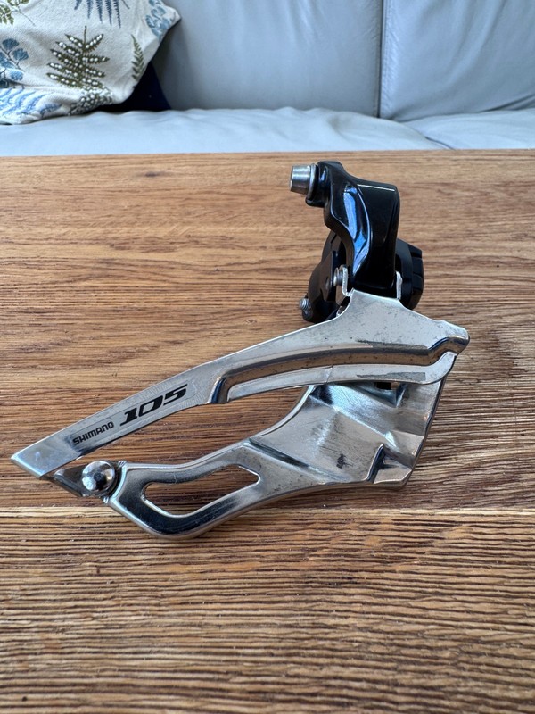 Shimano 105 FD-5703 Triple Front Derailleur - Band-on 34.9mm