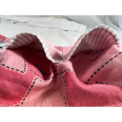 Seltene Handtasche Stoffhandtasche Sandsäcke Marke Vintage Pferd Umhängetasche DoubleFabric - Bild 13 von 17
