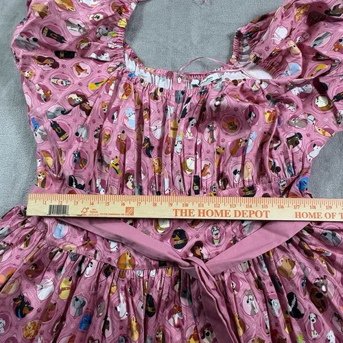 Disney Parks Disney Dogs Dress Womens 2X Pink All Over Print - Picture 3 of 6