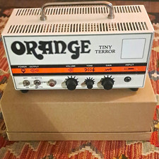 Orange Tiny Terror 15W Vacuum Tube Guitar Amp Head 1-Channel 16 Ohm White