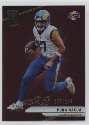 2024 Panini Donruss Elite Maroon 155/249 Puka Nacua #9 0v0