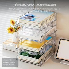 Schreibtisch Organizer aus PET Material, individuell anpassbares Etagen