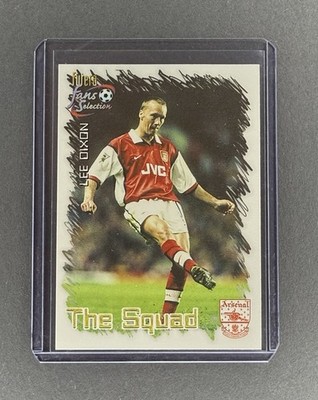 Lee Dixon #17 Arsenal Fans Selection 1999 Futera THE SQUAD