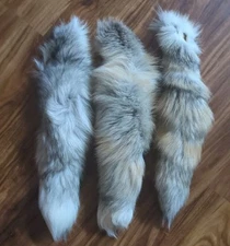 #1 Quality XL Tanned Fox Tail/Crafts/Real USA Fur Tails/Harley parts/Purse/Hats