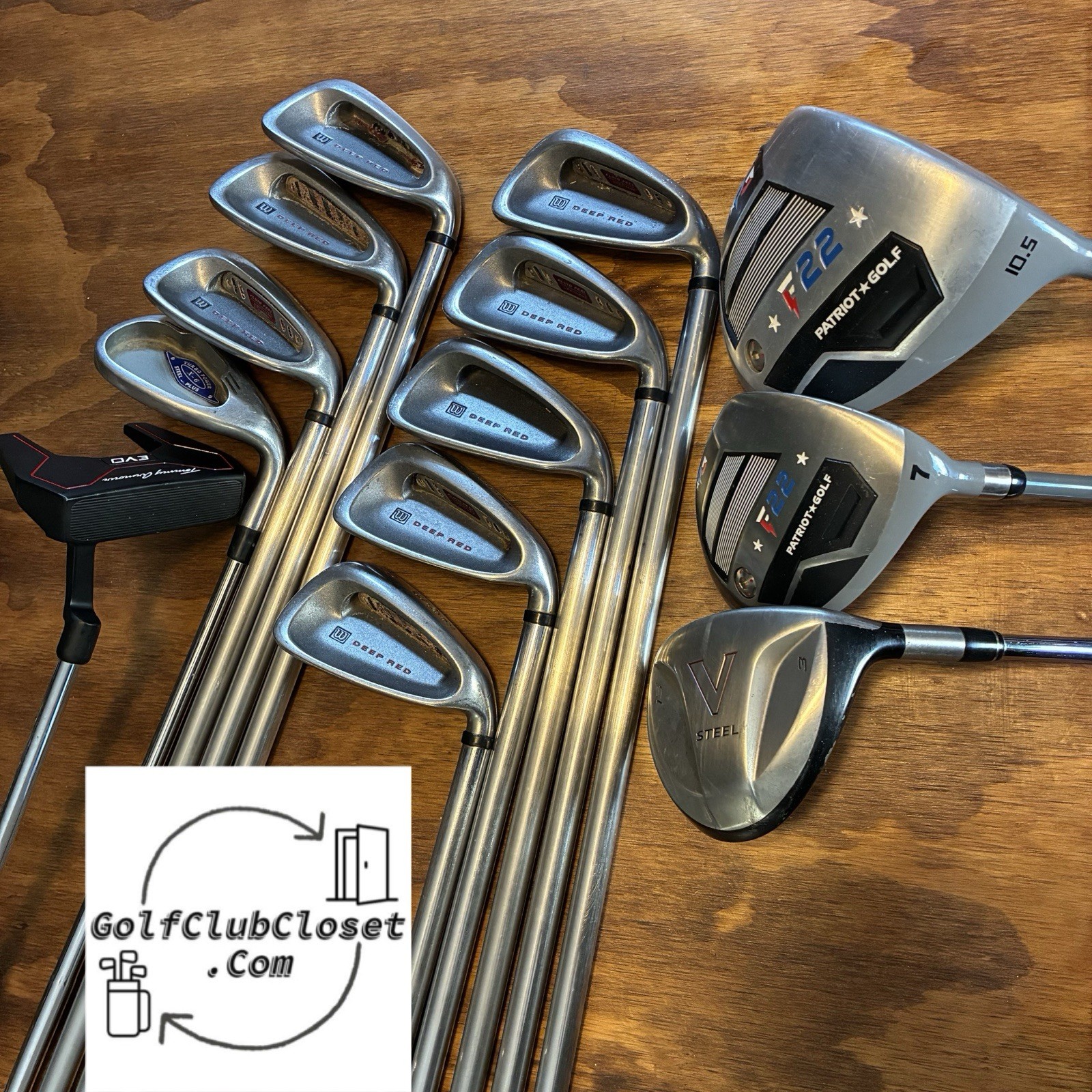 Club Set / Regular Flex +1.25&rdquo; Long Irons