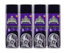 Untouchable TireShine Spray Spray 4PK – Long-Lasting Wet Tire Finish for D