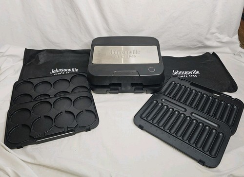 Johnsonville Sizzling Sausage Grill Plus 3 in 1 Indoor Electric Grill BTG-500