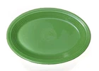 Fiestaware OVAL PLATTER Serving Dish Sage Green 13.5 x 9.5" Tray Plate
