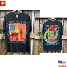 New Apparel Nine Inch Nails The Downward Spiral 94-95 Tour Bootleg T-Shirt