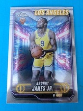 Topps Chrome Bronny James Jr. Los Angeles Rookie Card #149 2025 NBA