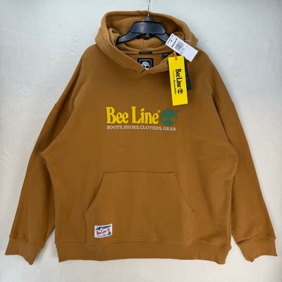 TIMBERLAND X BEELINE XX-LARGE WHEAT HOODIE Heavy Cotton Material by BBC