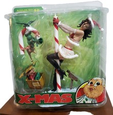 McFARLANE TOYS TWISTED X-MAS Brunette Mrs. Cl...