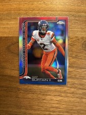 2026 Topps Chrome Pat Surtain II Red White Blue Refractor