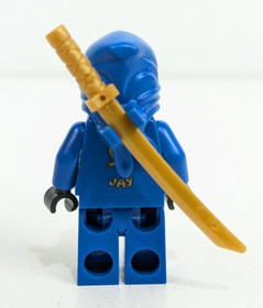 LEGO Jay DX Ninjago Minifigure  2521, 2519 Gold Dragon 2011 njo0016 RARE