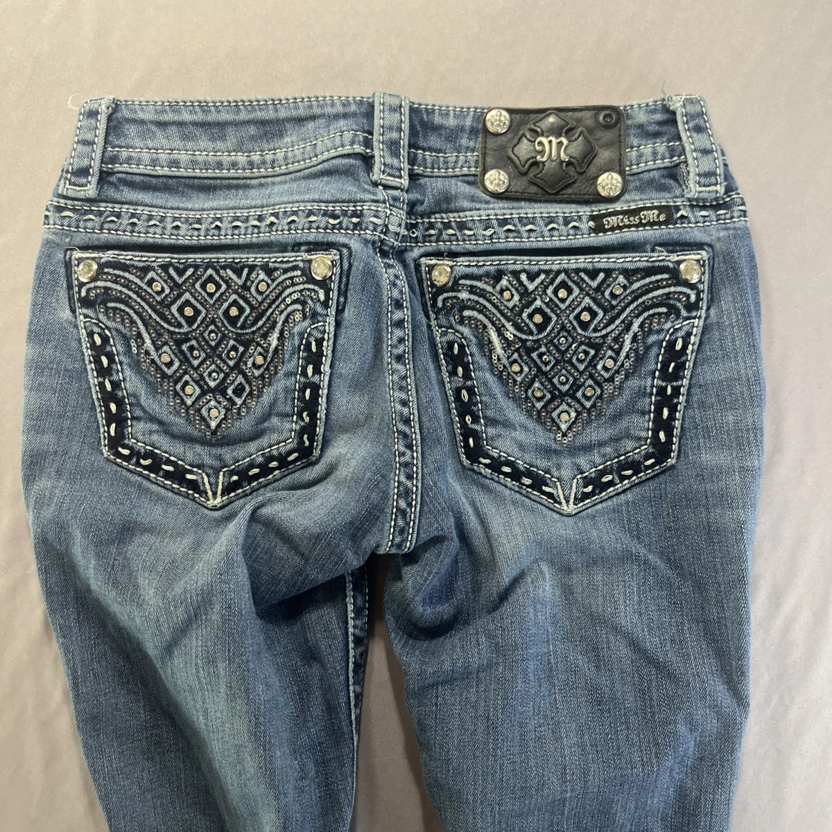 Miss Me 36 in Inseam Low (6.5-8.5 in) Rise Jeans for Women for