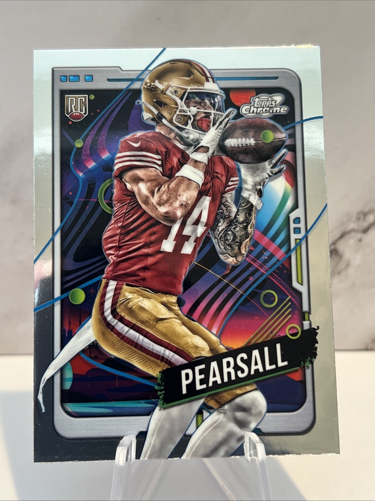 2024 Topps Chrome Cosmic #182 Ricky Pearsall RC