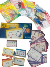 Hot Dots Preschool ABC Flashcards Learning Books Playdough Mats Homeschool