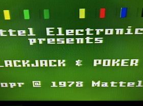 Super Video Arcade Las Vegas Poker & Blackjack Sears Intellivision CIB Box Works