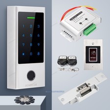 HOMSECUR Weatherproof WIFI Fingerprint RFID Access Control Set Lock APP Unlock