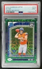 2024 Panini Donruss Optic Bo Nix Green Velocity Rated Rookie #209 Broncos PSA 9