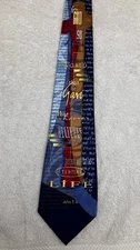 Beautiful Steven Harris Christian Tie Featuring JOHN 3:16-EXCELLANT CONDITION