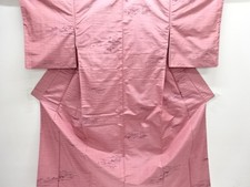7590373: JAPANESE KIMONO / TSUMUGI / WOVEN SCENERY