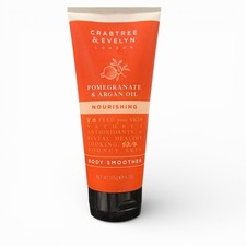 Crabtree Evelyn Pomegranate Argan Oil Nourishing Body Smoother 6.10 oz