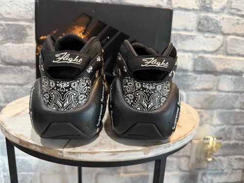 Größe 9 - Nike Supreme x Air Zoom Flight 95 SP Black - Bild 4 von 12