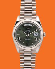 Rolex Day Date 40mm 228239 Green Roman Numeral Dial 2022