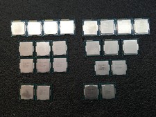 lot of 23 Intel Core i5 - i7 CPU Processors