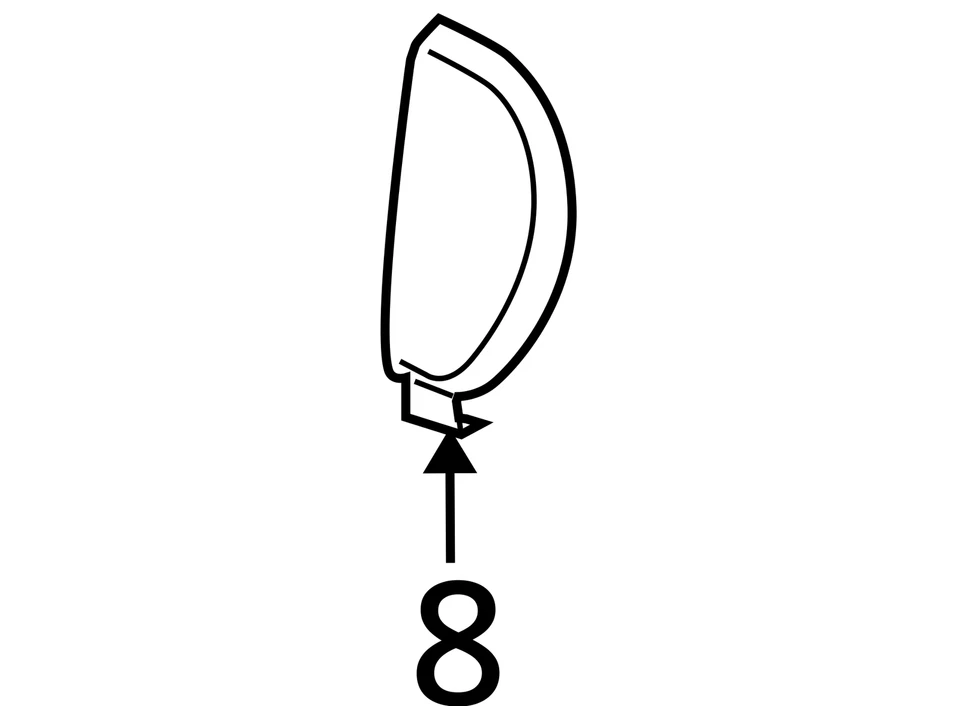 2007 CADILLAC ESCALADE ESCALADE ESV COVER I P FUSÍVEL PRETO ACC HOL 25855850 NOVO FABRICANTE DE EQUIPAMENTO ORIGINAL - Imagem 3 de 3