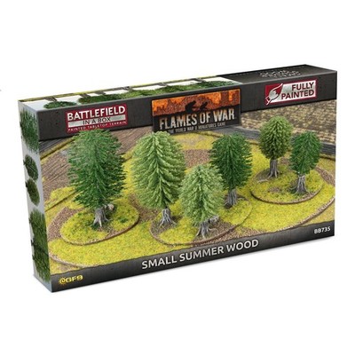 Battlefield in a Box Small Summer Wood 15mm Pre-Painted Terrain