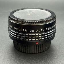 Rokinon Auto 2X Tele Converter For Pentax K Mount- W/ Case And Lens Protectors