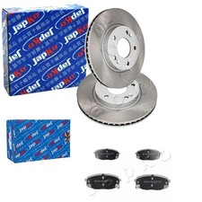 JAPKO BREMSSCHEIBEN 280mm + BELÄGE VORNE passend für HYUNDAI KONA Bj. 2017-2023