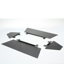 F V BLK4-3 Barndoor Leafs Kit for 1x0.5 LED Panel K2000 Power and Z200S Soft