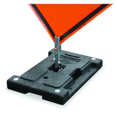 Dicke Dsb100 Sign Stand, Traffic, Stackable, 41 Lbs