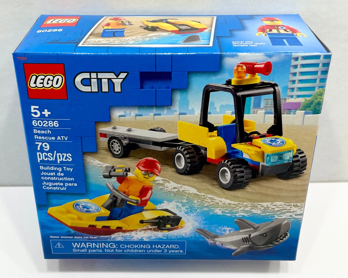 LEGO City Beach Rescue ATV 60286 NISB 673419336710 eBay