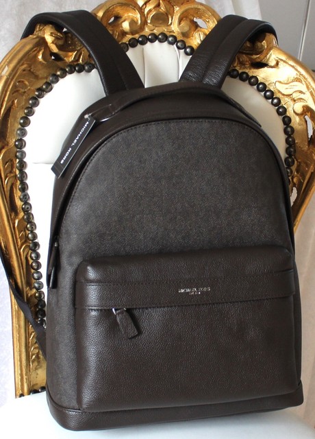Rucksack braun Leder 