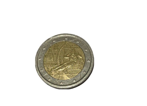 moneta RARISSIMA commemorativa da 2 euro giochi olimpici invernali
