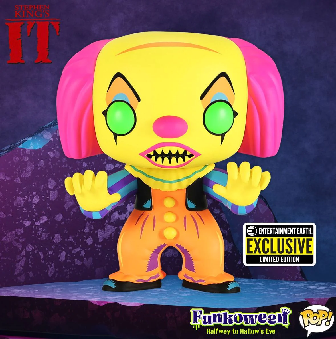 Funko Pop Movie Moments IT ペニーワイズ　限定 Amazon.com: Funko Momentos de la película pop: It Pennywise en