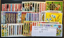 Timbres GUINEE EQUATORIALE LOT Oblitéré