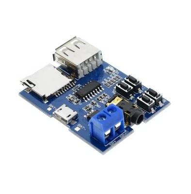 1/2/5PCS MP3 Format U Disk TF Card decoder board module amplifier decoding audio